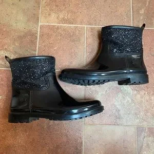 Michael Kors Shoes Michael Kors Blakely Glitter Rain Boots Poshmark